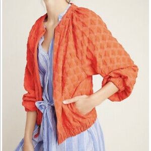 Anthropologie NWOT Amadi bomber jacket